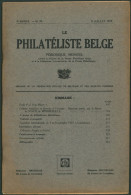 Belgique : Le Philatéliste Belge (Revue Mensuelle, N°70 1927). SOMMAIRE / Théodore Champion, Marchand De Timbres - Filatelia E Historia De Correos