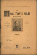 Belgique : Le Philatéliste Belge (Revue Mensuelle, N°119 1931). SOMMAIRE / Théodore Champion, Marchand De Timbres - Philatélie Et Histoire Postale