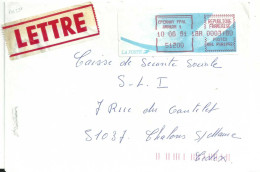 Vignette D'affranchissement - MOG - Epernay Annexe 1 - Marne - Enveloppe Entière - 1988 « Comète »