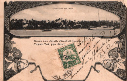 Gruss Aus Jaluit, Marshall-Inselh (Archipel, Iles Marshall) Totalansicht Von Jaluit, Vue Générale De L'île 1903 - Marshall Islands