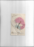 Delcampe - Carte Postale Ancienne Bonnet De Ste Catherine (bonnet Violet Avec Papillon) - St. Catherine