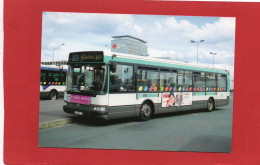 94---RUNGIS Terminus Du Marché D'intérêt National De Rungis--Autobus Agora S N° 2726 De La R.A.T.P--voir 2 Scans - Bus & Autocars