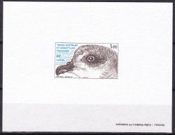 FSAT - TAAF Sc83 Petrel, Bird, Oiseau, Deluxe Proof, Epreuve - Fauna Antártica