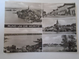 D197706       AK Germany  -  Röbel Waren Mirow /  Rund Um Die Müritz  -25 Jahre DDR Sonderstempel  Gel Nach Ungarn  1974 - Röbel