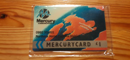 Phonecard United Kingdom, Mercury 20MERB - Northern Home Counties Division - Mint In Blister - Mercury Communications & Paytelco