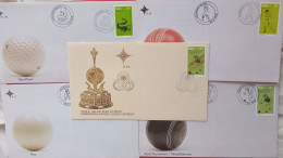 FDCS X5 SPORTS  FDC 1976 UNADDRESED - Cartas & Documentos