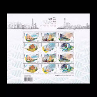 China Hong Kong 2023 Cultural Landmarks Of Hong Kong Stamp Sheetlet MNH - Unused Stamps
