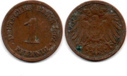 MA 24240 / Allemagne - Deutschland - Germany 1 Pfennig 1902 D TB - 1 Pfennig