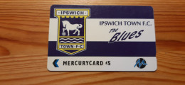 Phonecard United Kingdom, Mercury 3PFLW - Ipswitch Town Football Club 5.900 Ex. - [ 4] Mercury Communications & Paytelco