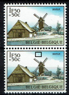 1532  Paire  **  LV 1  Point Au-dessus Du Moulin - 1961-1990