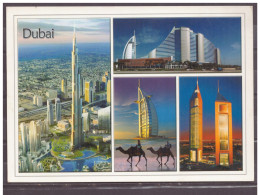 DUBAI , UAE  POSTCARD , VIEW CARD VIEW OF DUBAI - United Arab Emirates