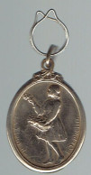 Médaille "La Fleur De L'Orphelin" - "J'aide Et Je Console" Avec Dame Et Enfants - Autres & Non Classés