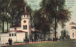 BELGIQUE - Liège - Perspective Des Palais - Colorisé - Exposition Universelle -  Carte Postale Ancienne - Luik