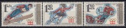 CZECHOSLOVAKIA 2305-2307,unused - Hiver 1976: Innsbruck