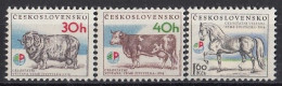 CZECHOSLOVAKIA 2336-2338,unused - Ferme