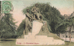 BELGIQUE - Liège - Le Monument Rogier - Colorisé -  Carte Postale Ancienne - Luik