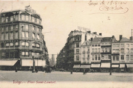 BELGIQUE - Liège - Place Saint Lambert -  Carte Postale Ancienne - Liege