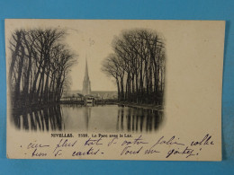 Nivelles Le Parc Avec Le Lac  (1899) - Nijvel