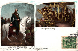 Méxique - Museum México: Emperor Maximilian (l'Empereur Et Son Carrosse) Carte Non Circulée - México