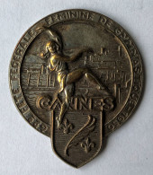 Ancienne Broche - 62e Fête Fédérale Féminine De Gymnastique 1950 - CANNES - DRAGO - Gymnastik