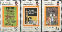 694649 MNH BRUNEI 1987 CAMPAÑA NACIONAL CONTRA LA DROGA - Brunei (1984-...)