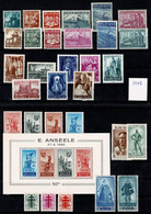 1948 Volledige Jaar - OBP Nrs. 761 Tot 791 Incl BL26 POSTFRIS - Full Years