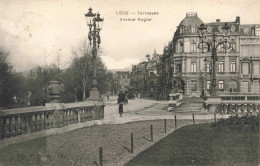 BELGIQUE - Liège - Terrasses - Avenue Rogier -  Carte Postale Ancienne - Liege