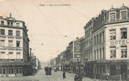 BELGIQUE - Liège - Rue Des Guillemins - Hôtel De L'Univers  -  Carte Postale Ancienne - Liege