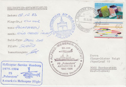 Germany Heli Flight From Polarstern To King George Island  02.12.1983 (ET150A) - Vols Polaires