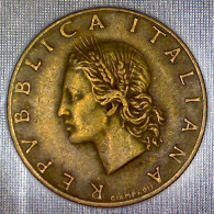 REPUBBLICA ITALIANA 20 Lire Ramo Di Quercia 1958 QBB  - 20 Lire