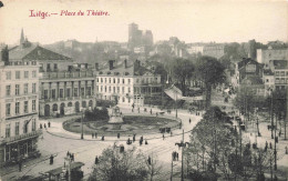 BELGIQUE - Liège - Place Du Théâtre -  Carte Postale Ancienne - Liège