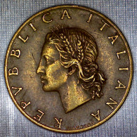 REPUBBLICA ITALIANA 20 Lire Ramo Di Quercia 1958 BB  - 20 Liras