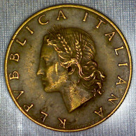 REPUBBLICA ITALIANA 20 Lire Ramo Di Quercia 1958 BB  - 20 Lire