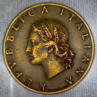 REPUBBLICA ITALIANA 20 Lire Ramo Di Quercia 1958 BB  - 20 Lire