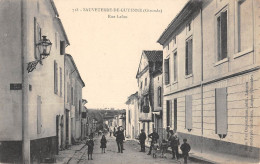 CPA 33 SAUVETERRE DE GUYENNE / RUE LAFON - Andere & Zonder Classificatie