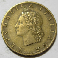 REPUBBLICA ITALIANA 20 Lire Ramo Di Quercia 1958 BB  - 20 Liras