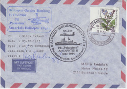 Germany Heli Flight From Polarstern To Gibbs Island  5.12.1983 (ET150C) - Vuelos Polares