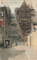 BELGIQUE - Liège - Montagne De Bueren - Colorisé -  Carte Postale Ancienne - Liege