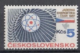 CZECHOSLOVAKIA 2906,unused - Atomo