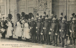 Sapeurs Pompiers De LUZ ST SAUVEUR - Firemen