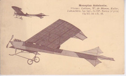 THEME AVIATION - AVIATEUR  PILOTE LATHAM - MONOPLAN ANTOINETTE - - 1914-1918: 1ère Guerre