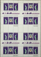 GILBERT ISLANDS 1978 25th Anniversary Of Coronation UNCUT PANE Of 4 SHEETLETS MNH - Gilbert- En Ellice-eilanden (...-1979)