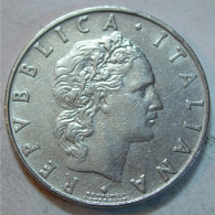 REPUBBLICA ITALIANA 50 Lire Vulcano 1° Tipo 1959 BB+  - 50 Lire