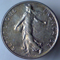 REPUBBLICA FRANCESE 1/2 Franc 1976 BB++  - 1/2 Franc