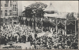 King And Queen Opening University Of Sheffield, Yorkshire, 1905 - Postcard - Sheffield