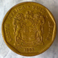 REPUBBLICA SUDAFRICANA 20 Cents 1995 SPL QFDC  - Afrique Du Sud