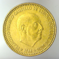 REGNO DI SPAGNA 1 Peseta 1966 72 SPL QFDC  - 1 Peseta