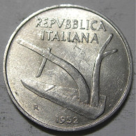 REPUBBLICA ITALIANA 10 Lire Spighe 1952 SPL QFDC  - 10 Liras