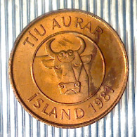 ISLANDA 10 Aurar 1981 FDC  - Iceland