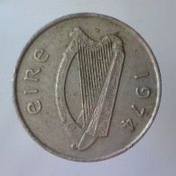 REPUBBLICA D'IRLANDA 10 Pence 1974 BB  - Irlande